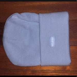 Hollister light blue beanie